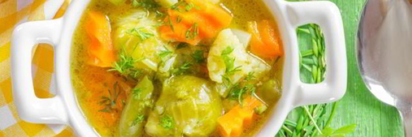 Суп из брюссельской капусты