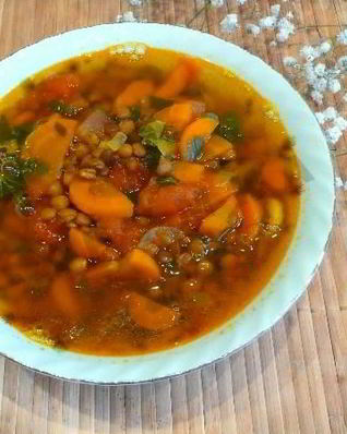 Суп из чечевицы Масурдал