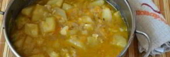 суп из кабачков и картофеля