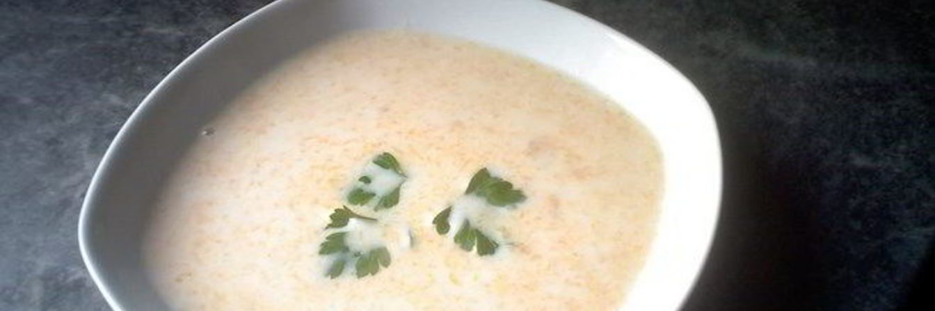 Суп из кольраби с курицей