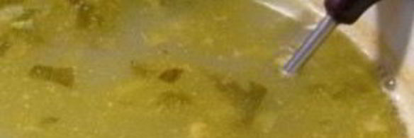 суп из консервированного щавеля