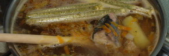 суп из консервированной сайры