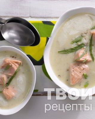 Суп из лосося