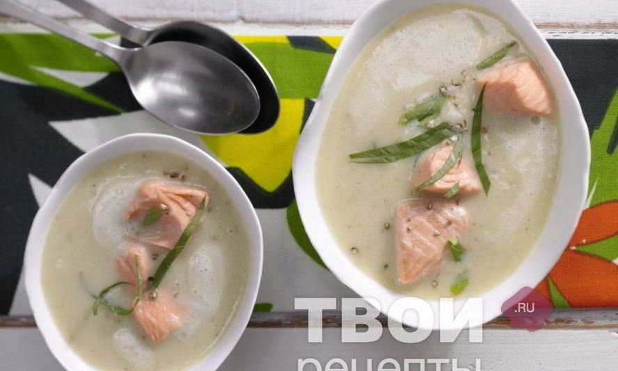 Рецепт супа из лосося