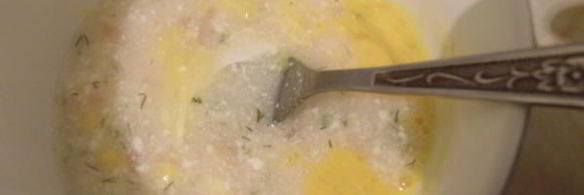 суп из мацони на муке