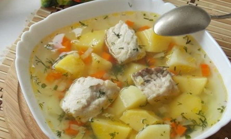 Рецепт супа из осетрины с картофелем