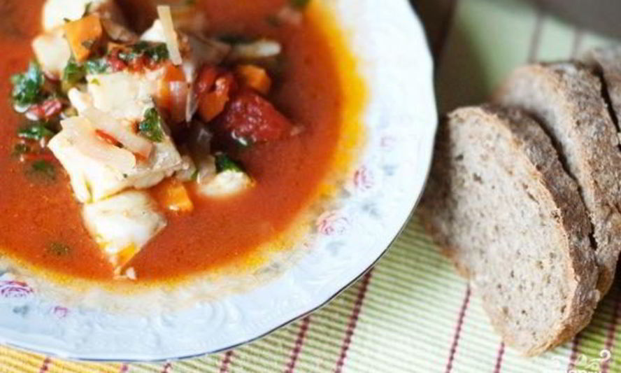 Рецепт супа из соленой трески