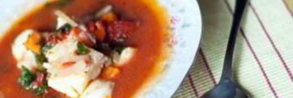 суп из соленой трески