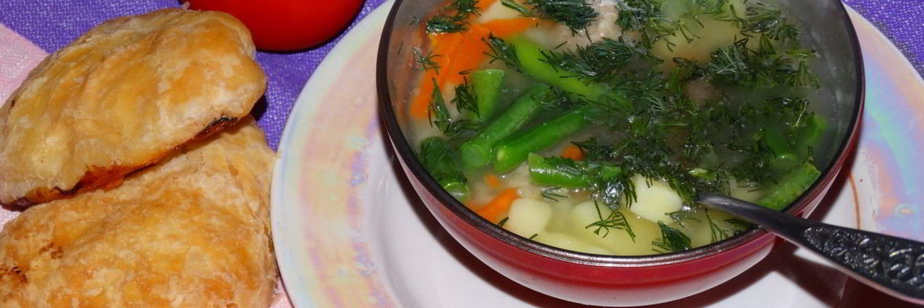 Суп из стручковой фасоли