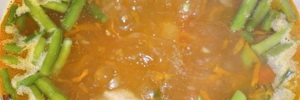 суп из стручковой фасоли