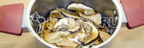 суп из сушеных грибов