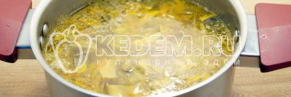 суп из сушеных грибов