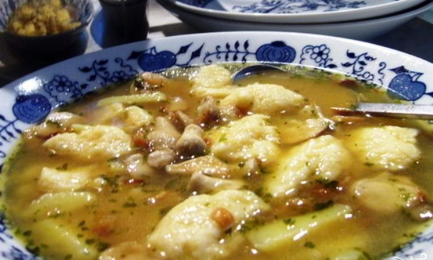 Рецепт супа из свежих дождевиков