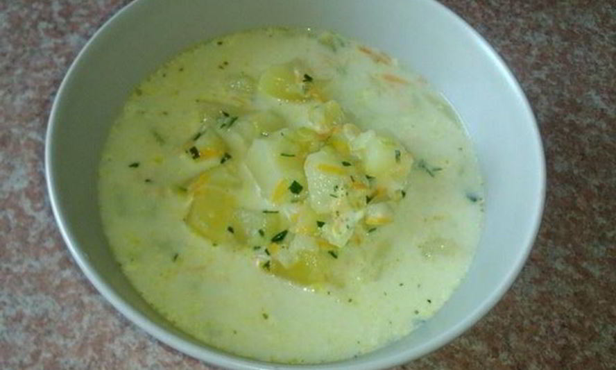 Рецепт супа из цукини и картофеля
