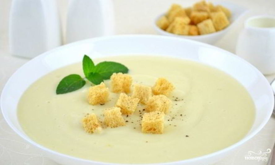Рецепт супа из цветной капусты для ребенка