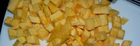 суп-крем из тыквы и лука-порея