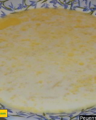 Суп на молоке с вермишелью