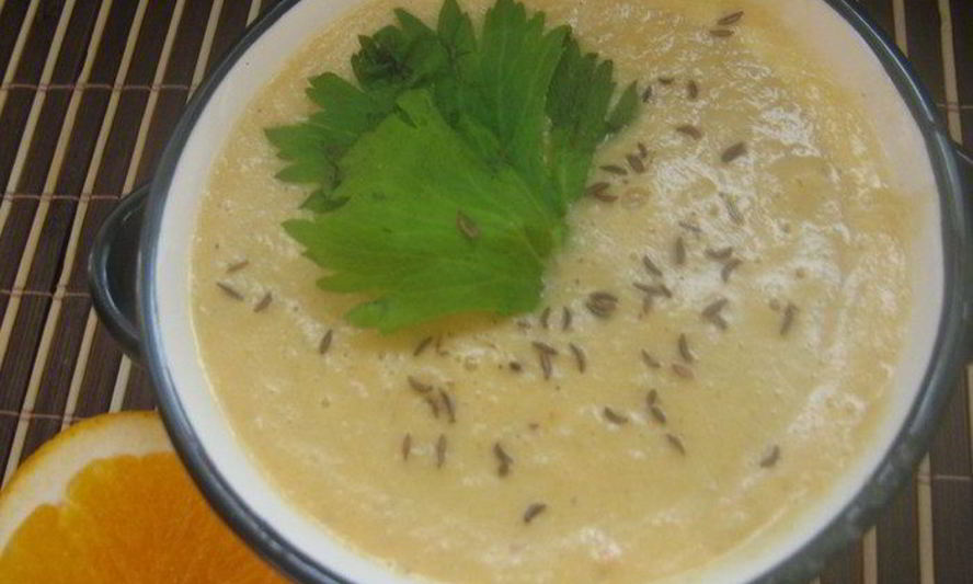 Рецепт чечевично-апельсинового суп-пюре