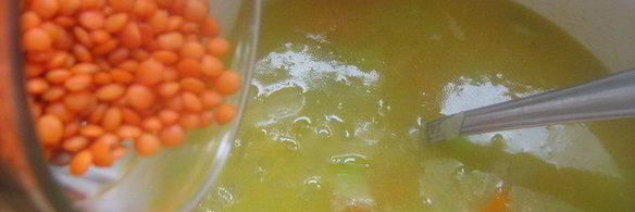 чечевично-апельсиновый суп-пюре