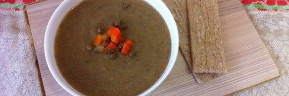 чечевичный суп-пюре