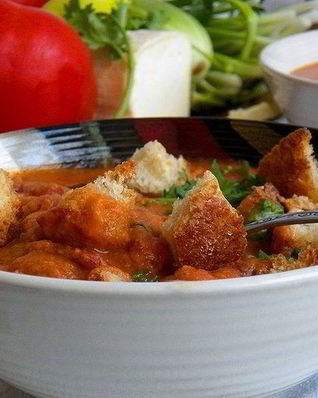 Фасолевый суп-пюре