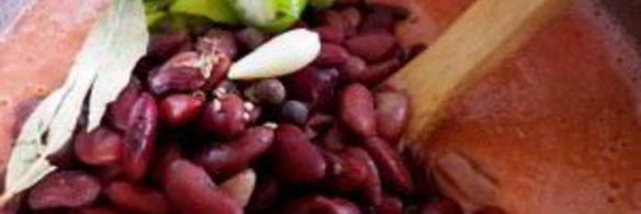 фасолевый суп-пюре