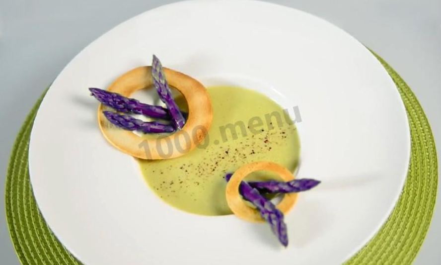 Рецепт французского супа-пюре из спаржи по-аржантейски