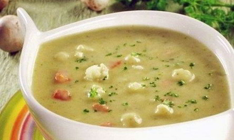 Рецепт грибного супа-пюре с картофелем