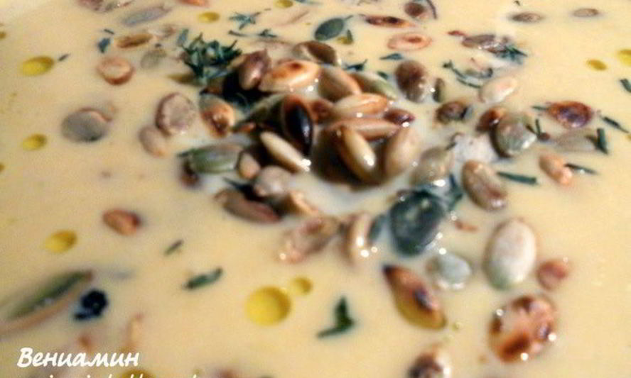 Рецепт кукурузного супа-пюре с бататом