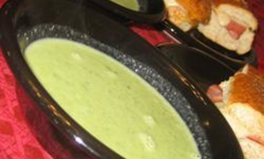 Рецепт куриного супа-пюре со шпинатом