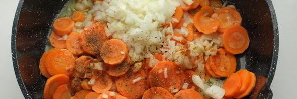 морковно-ананасовый суп-пюре с карри