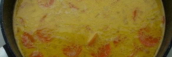 морковно-ананасовый суп-пюре с карри