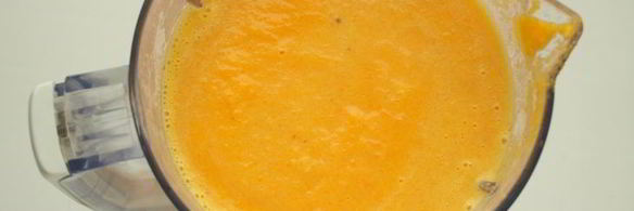 морковно-ананасовый суп-пюре с карри