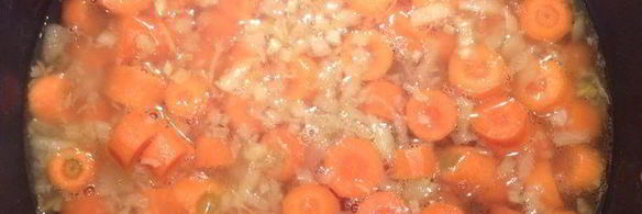 морковно-имбирный суп-пюре