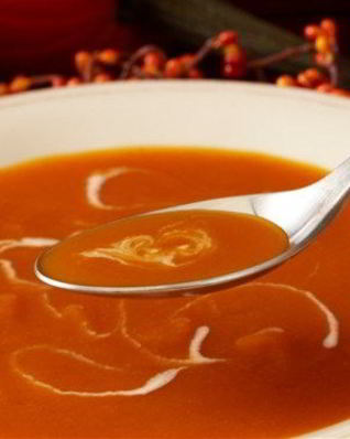 Морковный суп-пюре с медом