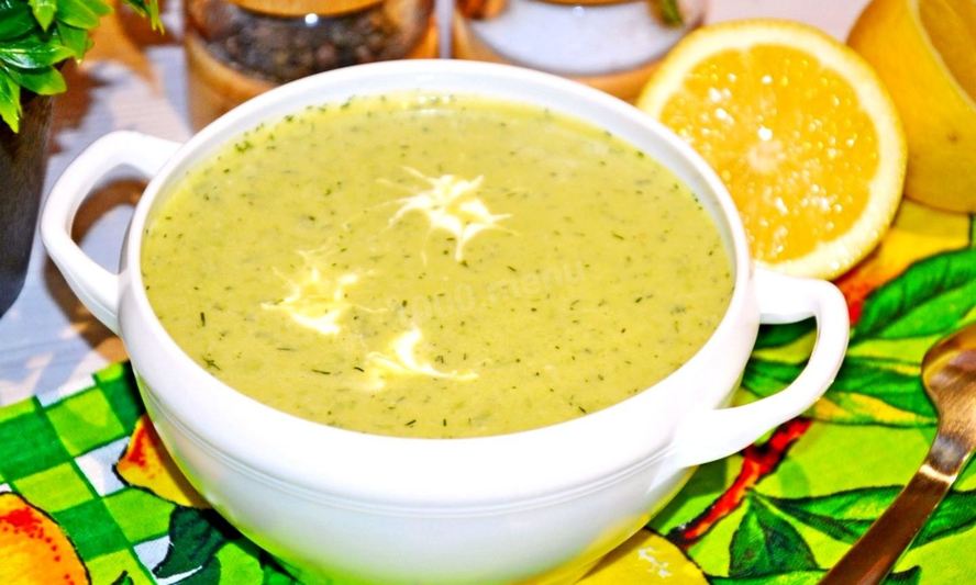 Рецепт постного супа-пюре из зеленого горошка