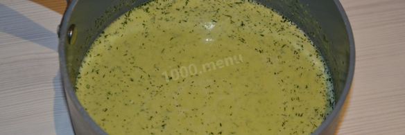 постный суп-пюре из зеленого горошка