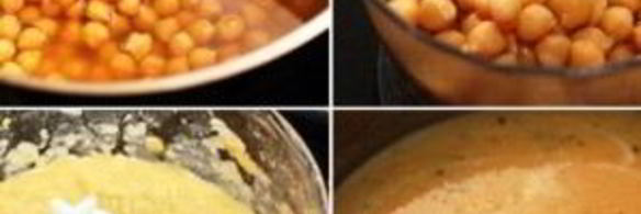 пряный суп-пюре из нута