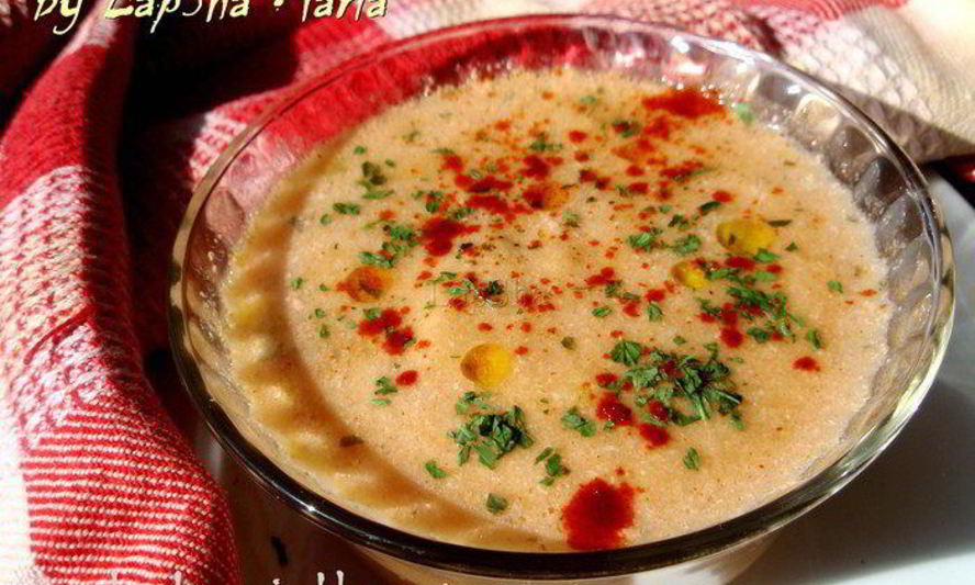 Рецепт сливочного супа-пюре с овощами и курицей