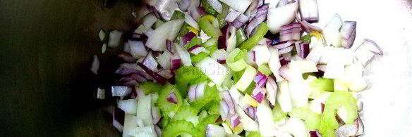 сливочный суп-пюре с овощами и курицей