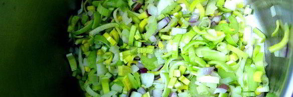 сливочный суп-пюре с овощами и курицей