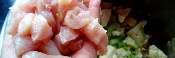 сливочный суп-пюре с овощами и курицей