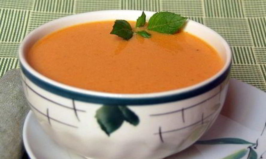 Рецепт сливочного супа-пюре с семгой