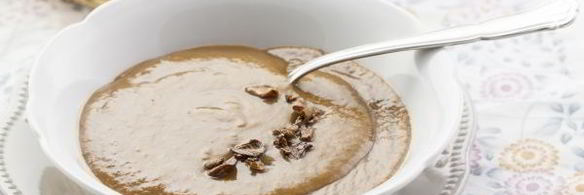 суп-пюре грибной из сушеных грибов