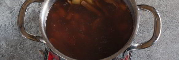 суп-пюре грибной из сушеных грибов