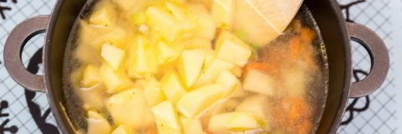 суп-пюре из белокочанной капусты