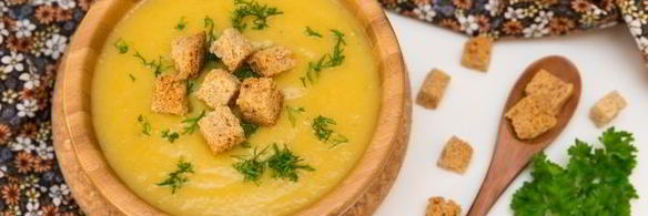 суп-пюре из белокочанной капусты