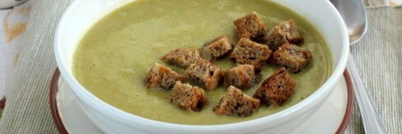 Суп-пюре из брокколи в мультиварке