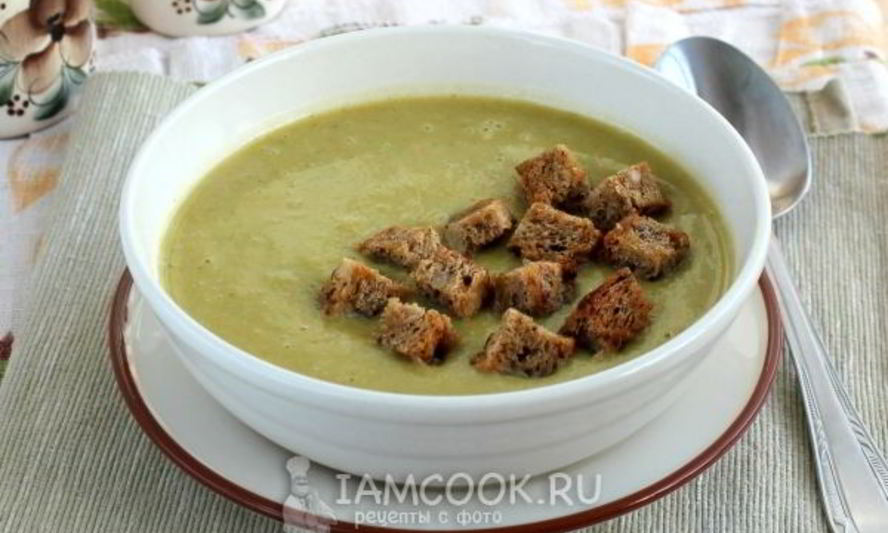 Рецепт супа-пюре из брокколи в мультиварке
