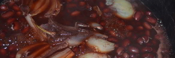 суп-пюре из фасоли